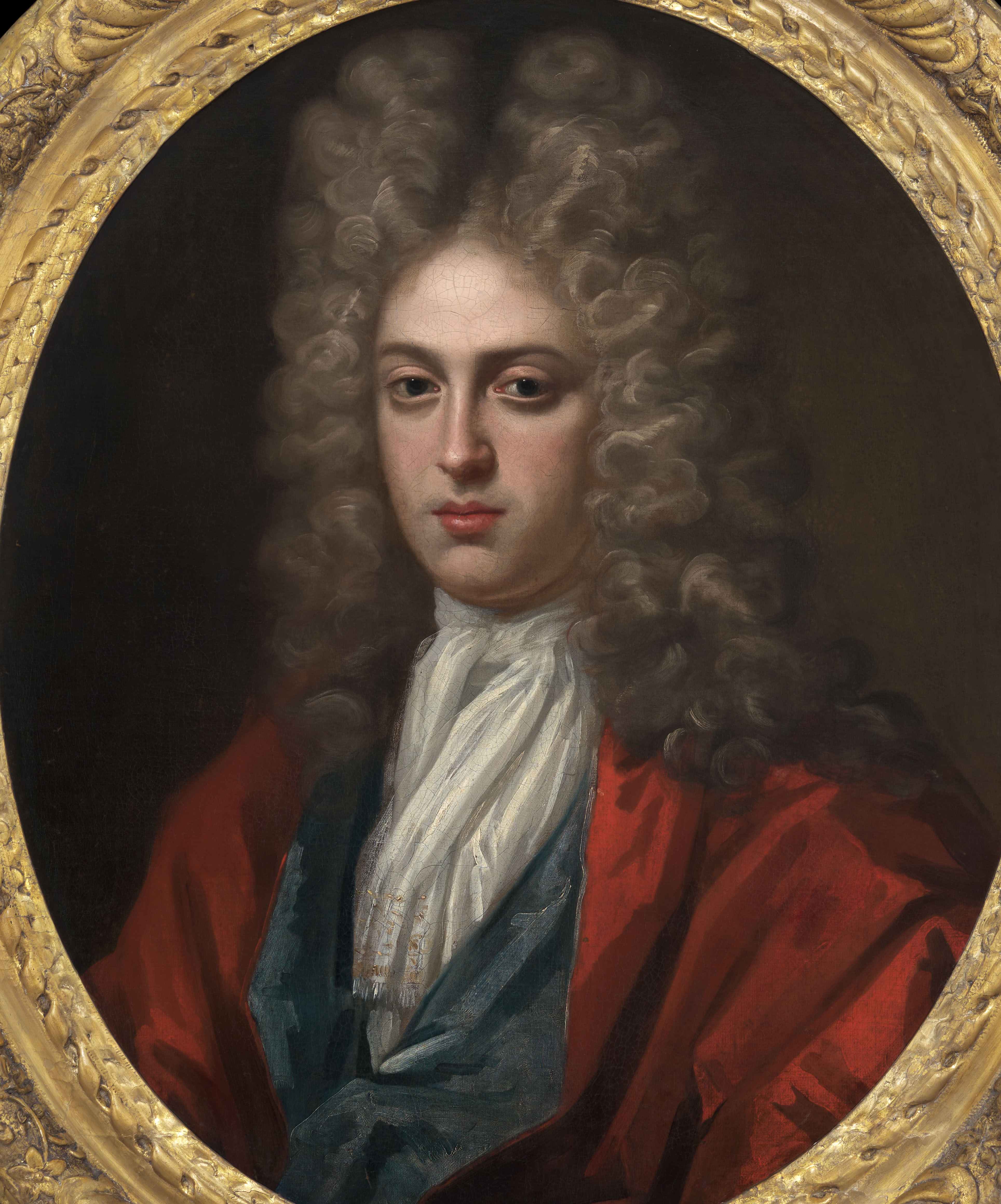 English Old Master Portrait of a Gentleman | Studio of Sir Godfrey Kneller